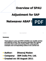 Brief Guide to SPAU Adjustment in SAP Netweaver ABAP