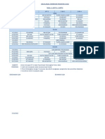 Draf Jadual Kelas Tambahan