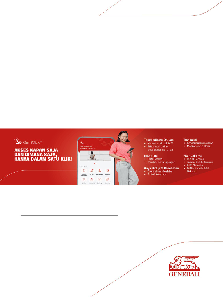 Aplikasi Gen iClick untuk Asuransi Kesehatan | PDF