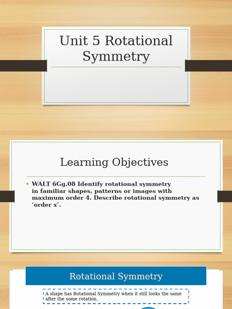 Understanding Rotational Symmetry | PDF | Shape | Symmetry