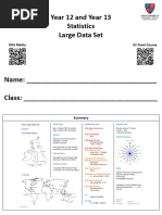 Large Data Set Revision Guide Edexcel A-Level Statistics | PDF | Wound ...