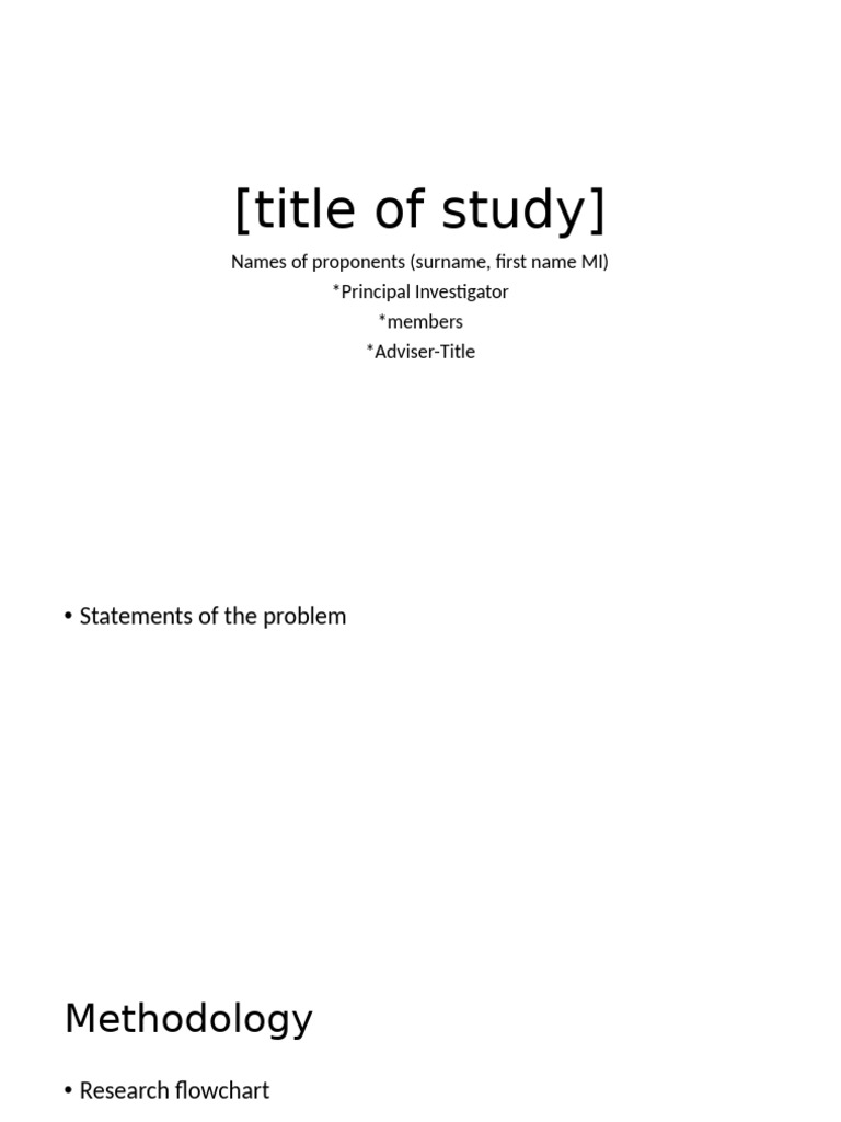 Template For Defense | PDF