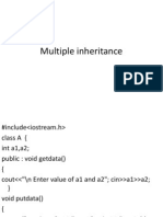 Inheritance Prog