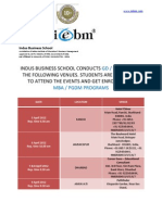 iiebm gd pi schedule