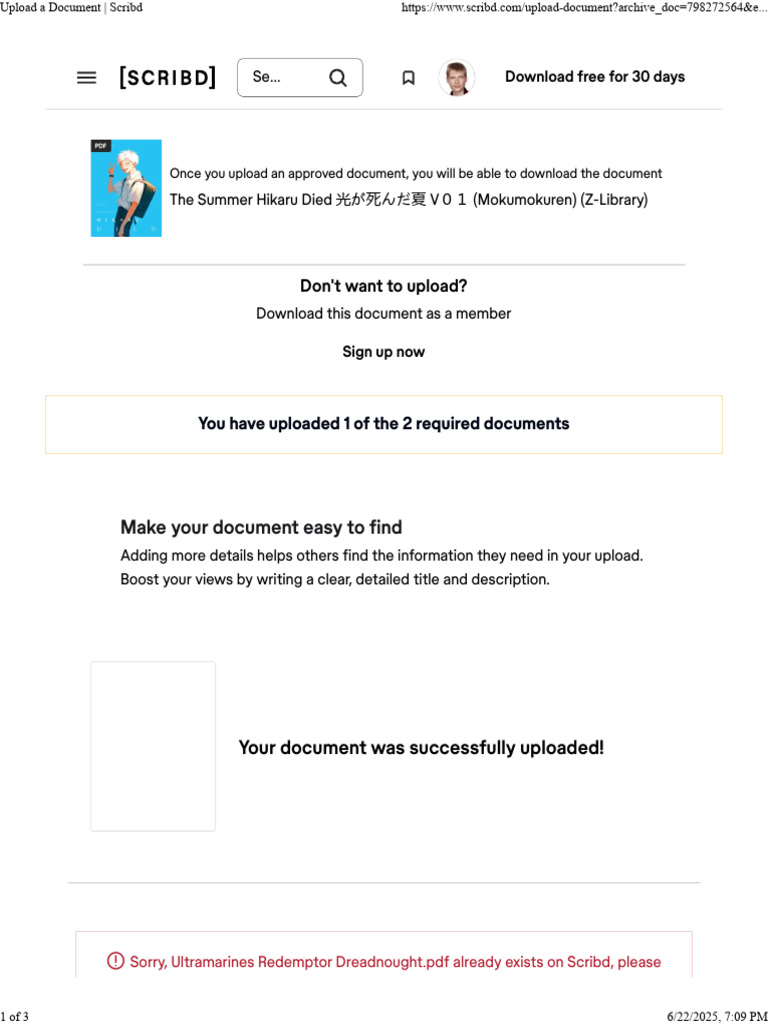 Uploading Documents on Scribd | PDF | Scribd