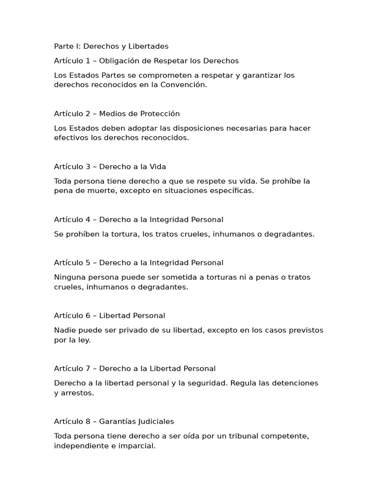 La Convencion | PDF | Convenio europeo de derechos humanos | Libertad ...