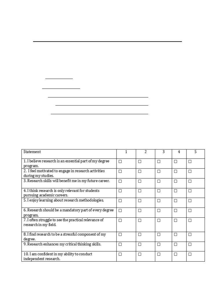 Student Research Attitudes Survey Insights | PDF | Cognition | Learning
