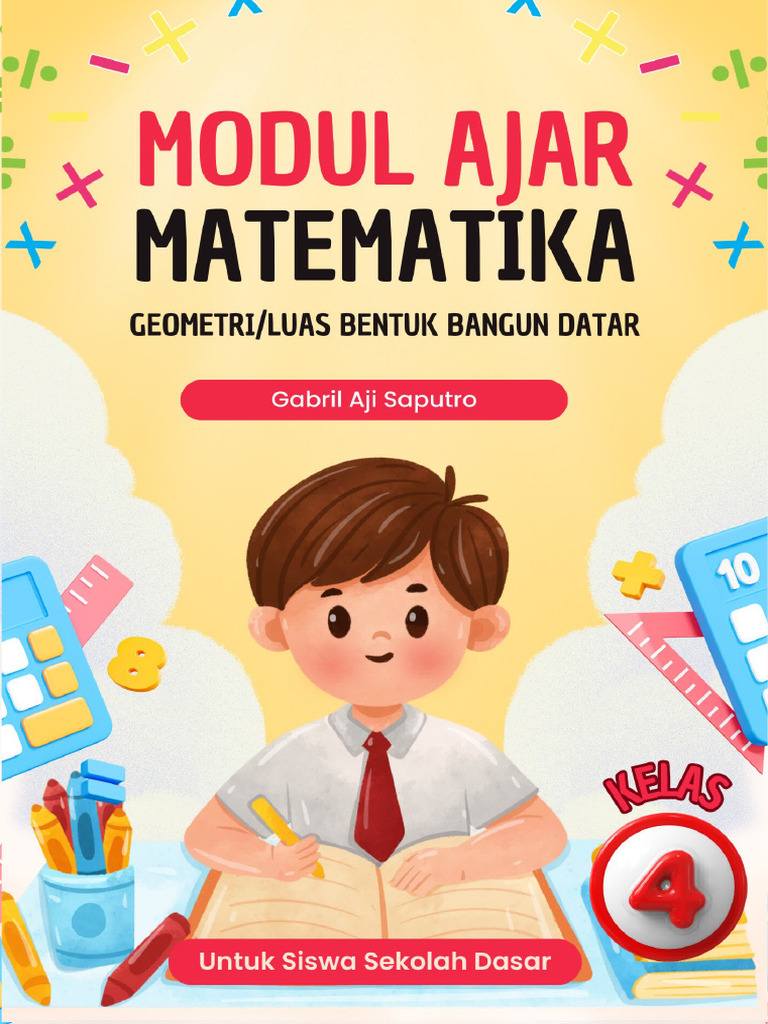 Modul Ajar Matematika Kelas 4 SD | PDF