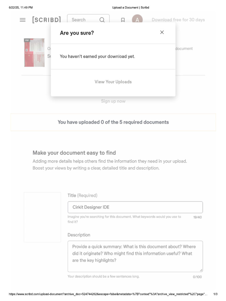 Scribd Random Upload | PDF