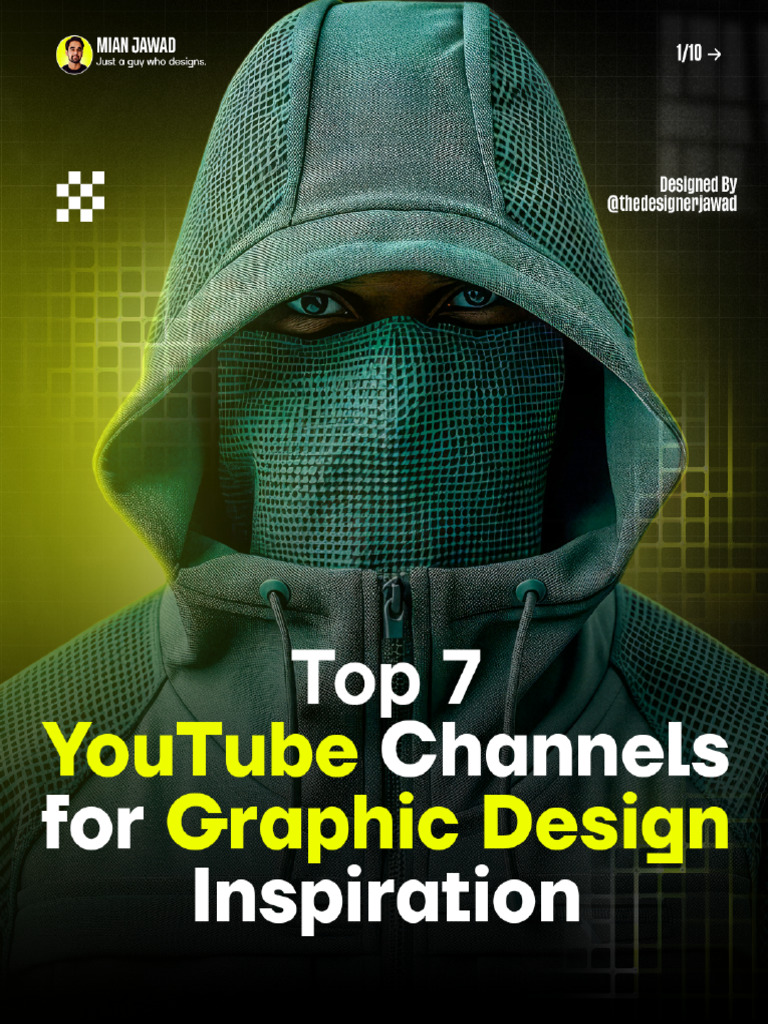 Top 7 YouTube Channels For Graphic Design Inspiration | PDF