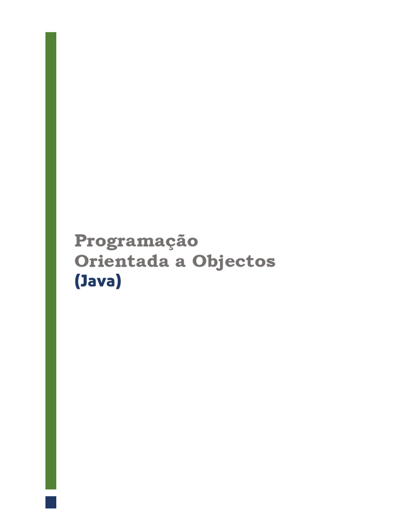 História e Características do Java | PDF | Java (linguagem de ...