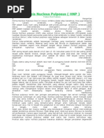 Download Hernia Nucleus Pulposus by anon_277406084 SN87934966 doc pdf