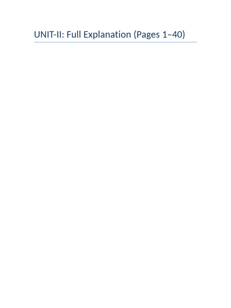 UNIT2 Full 40pages With R and Diagrams | PDF