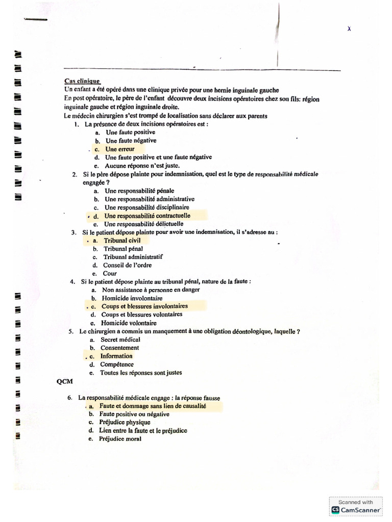 QCM 4 | PDF