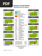 24-25 Academic Calendar V2 | PDF | Academic Term | Educational Stages