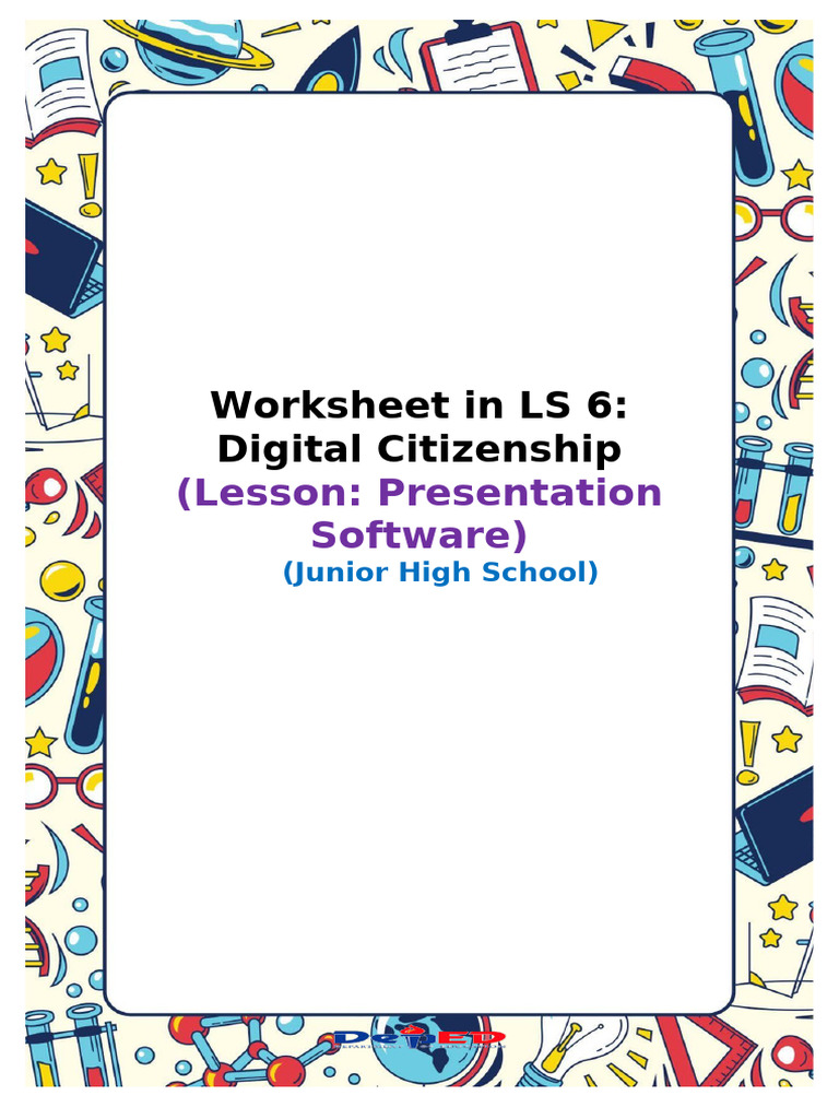 Ls6 Ws-Romina Ibaan Presentation Software Jhs | PDF | System Software ...