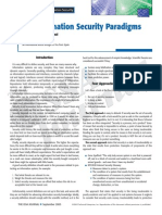 Aceituno Canal - On Information Security Paradigms
