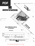 Standard 3 Mathematics Diagnostic Test | PDF