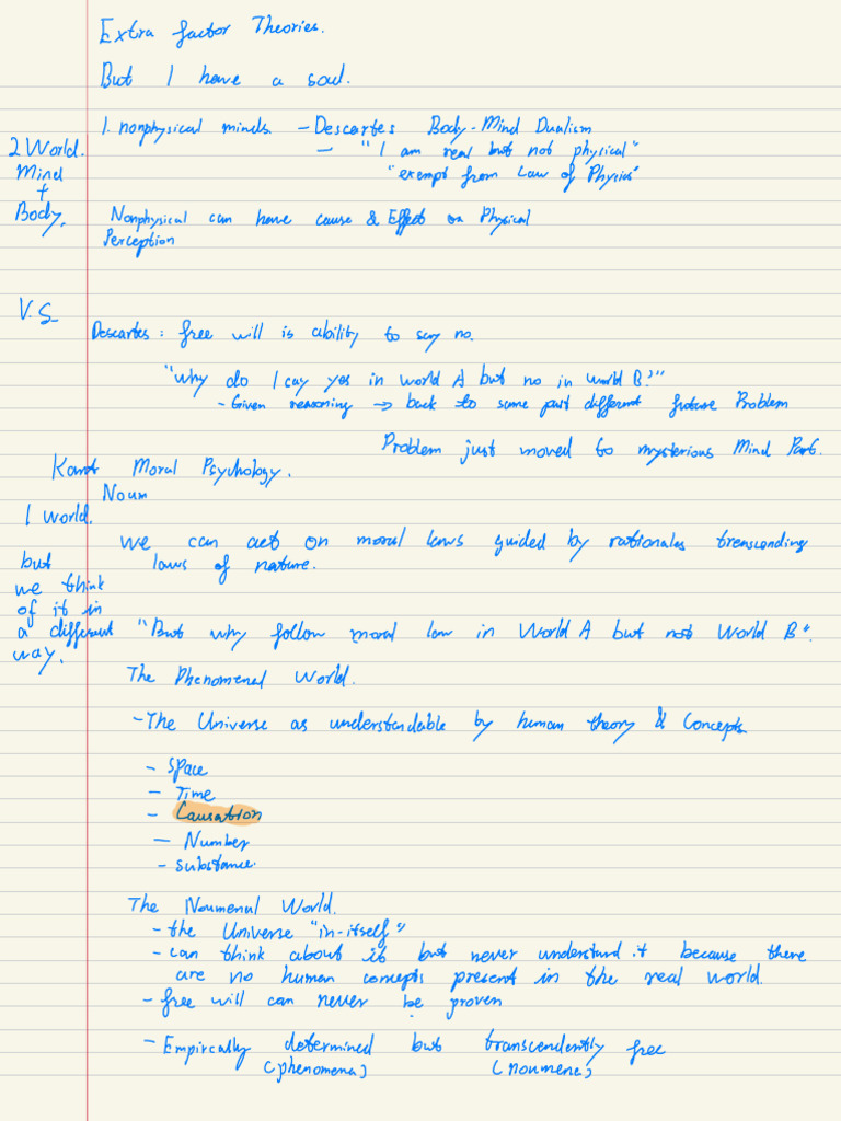 Free Will and Determinism 2 | PDF | Mind | Concept