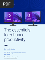 Dell P2425H Monitor Specifications | PDF | Computer Monitor | Hdmi