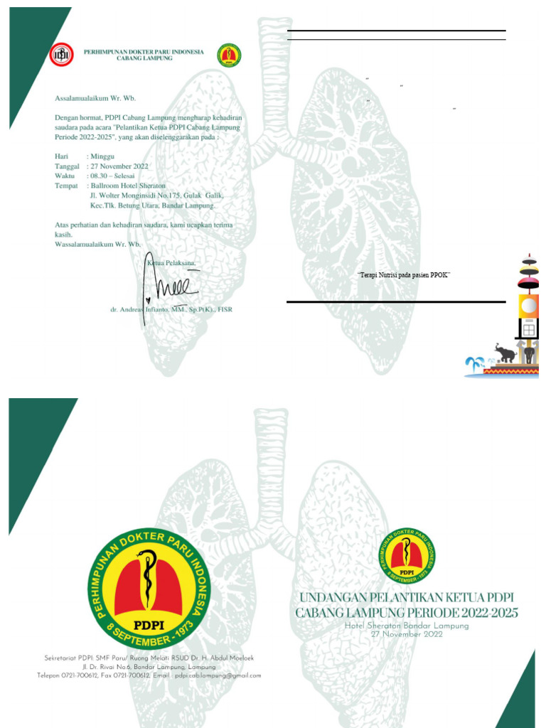 Seminar dan Pelantikan PDPI Lampung | PDF