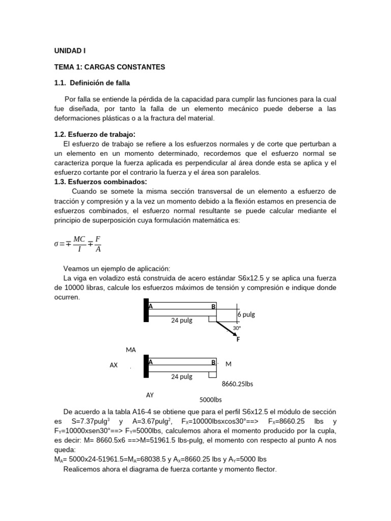 Elementos De Maquina Pdf Fractura Tornillo