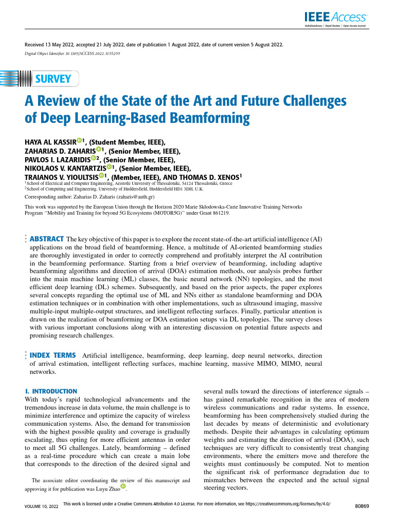 A Review of The State of The Art and Future Challenges of Deep Learning ...