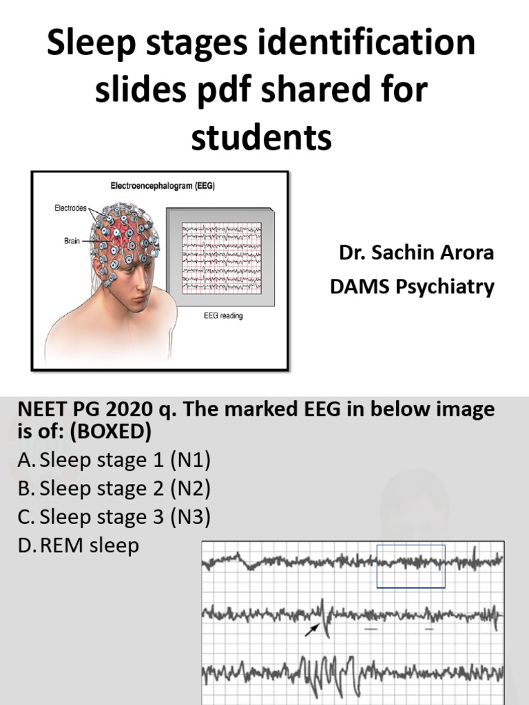 SLEEP PDF FOR STUDENTS For Beeter Understanding of Treatment | PDF ...