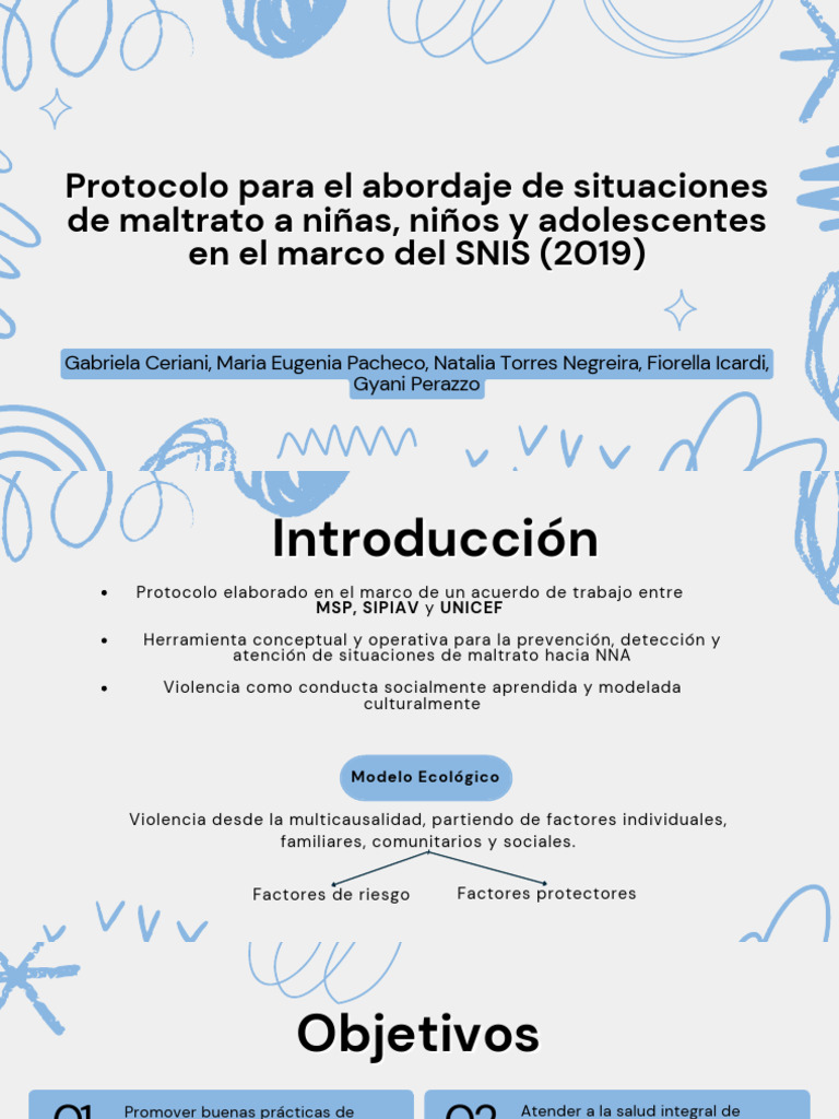 Protocolo de Atención al Maltrato Infantil | PDF | Abuso infantil | Adultos