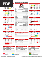 Calendar 2010-2011 Color | PDF | Home & Garden