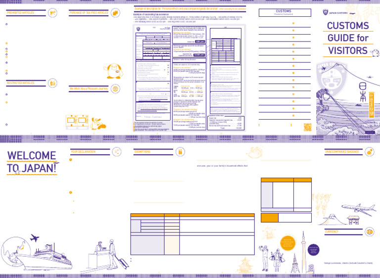 Tax-Free Goods Declaration Guide | PDF | Customs | Excise