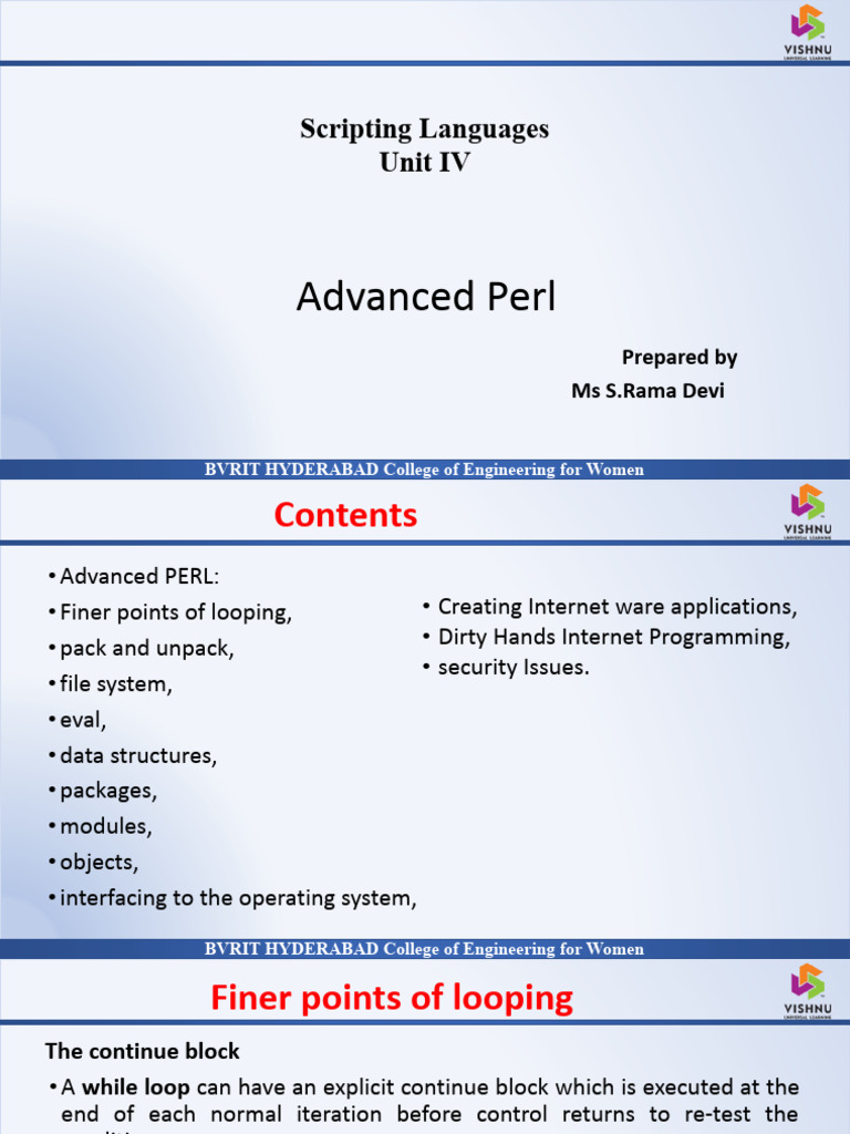 Advanced Perl Scripting Techniques | PDF | Network Socket | Web Server