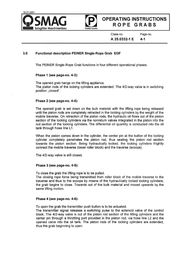Functional Description EGF Grab | PDF