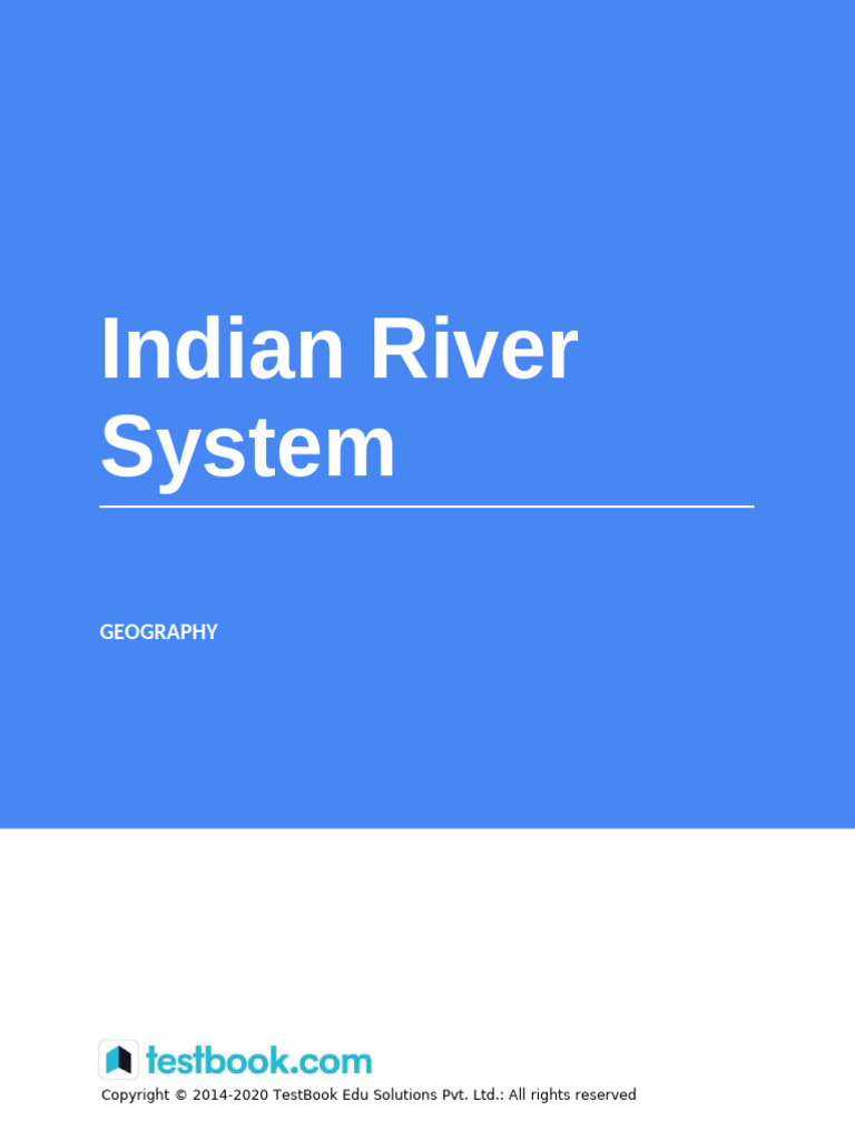 Overview of India's River System | PDF | Indus River | Drainage Basin