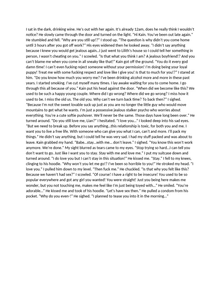 Toxic Love: A Breakup Conversation | PDF