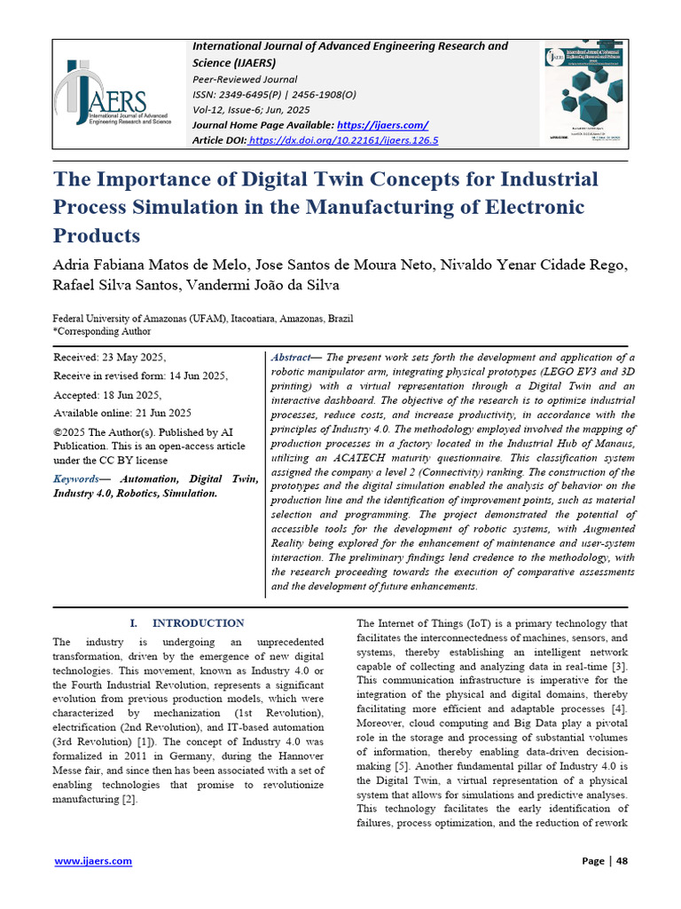 The Importance of Digital Twin Concepts For Industrial Process ...