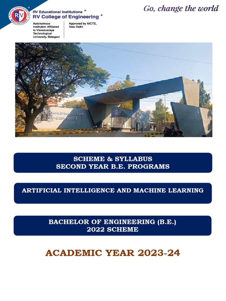 AI & ML B.E. Syllabus 2023-24 | PDF | Pointer (Computer Programming ...