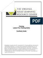 Painting Lesson Five: Painting Safety Facilitator Guide