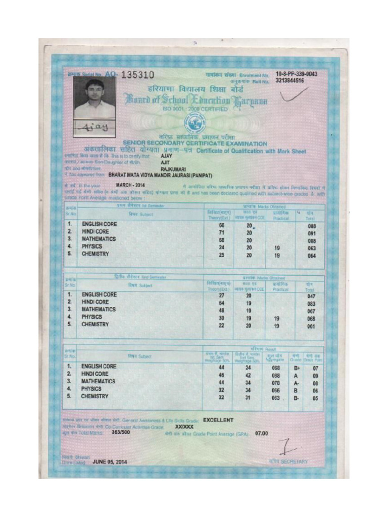 Ajay 12 TH | PDF