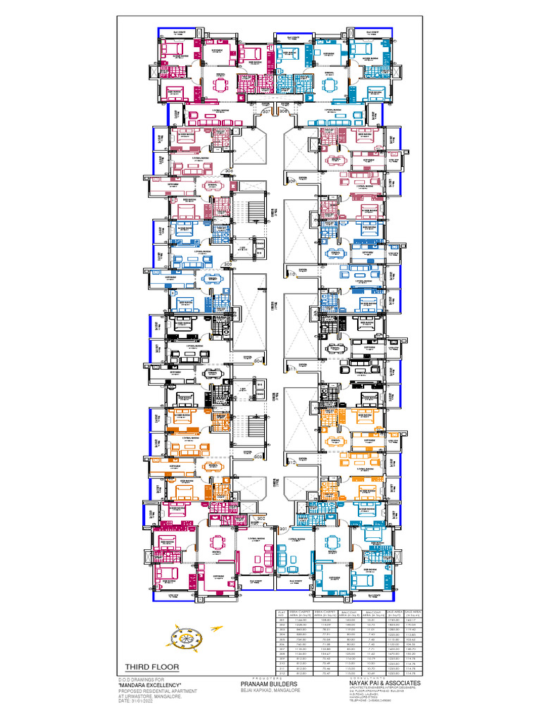 2200 Sq Ft Apartment Floor Plan | PDF