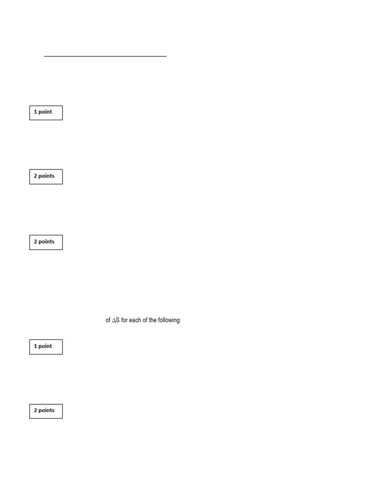 Thermo Problem Set 1 1516 - Entropy | PDF | Entropy | Thermodynamics