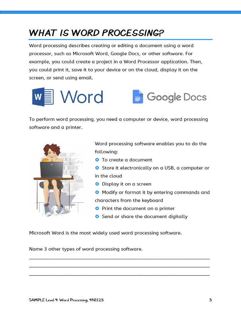 Microsoft Word Basics for Grade 2 | PDF | Word Processor | Microsoft Word