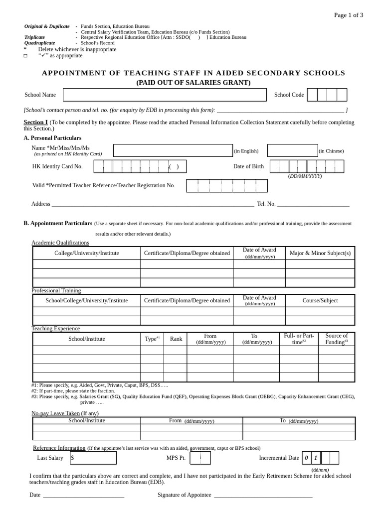 Senco Salary Details for Secondary Schools | PDF