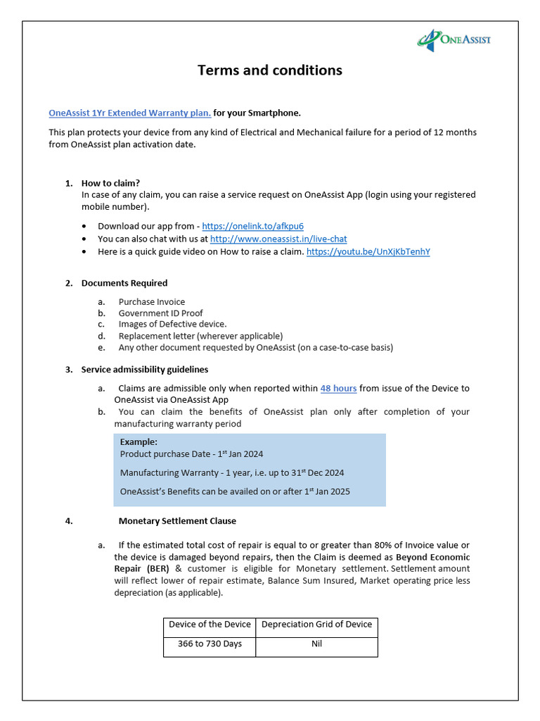 Terms and Conditions: For Your Smartphone | PDF | Insurance | Indemnity