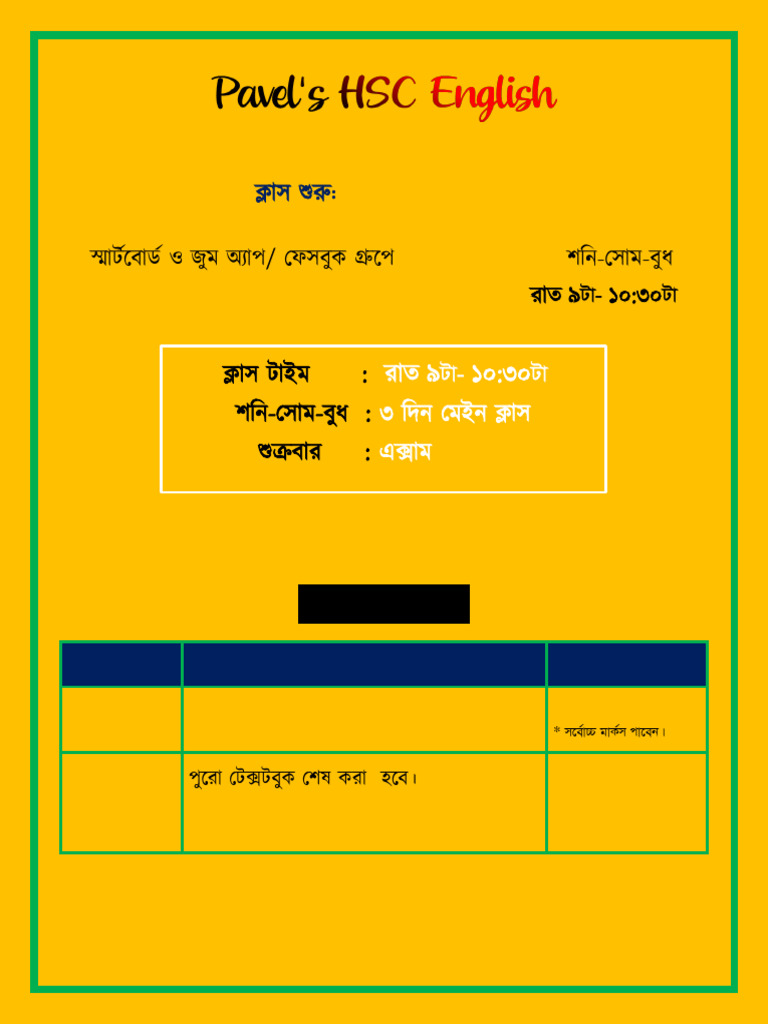 HSC 2026 English 2nd Paper Syllabus | PDF | Linguistic Morphology ...