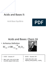 Acid-Base Equilibria 2