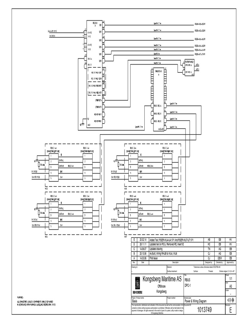 Power & Wiring Diagram for RBUS | PDF