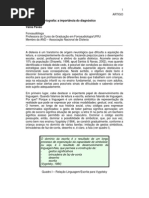 Dislexia e disortografia- a importância do diagnóstico