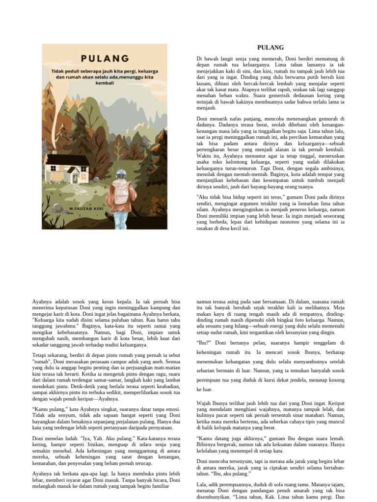 Kembali ke Rumah: Penyesalan Doni | PDF