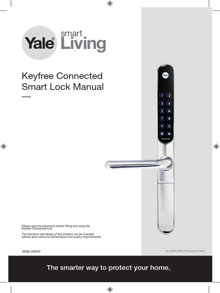 Smart Lock User Manual: Keyfree Guide | PDF